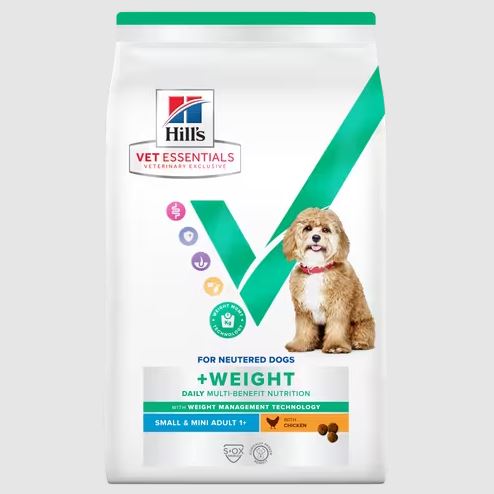 Hill's Vet Essentials Multi-Benefit + Weight Small & Mini with Chicken koiralle