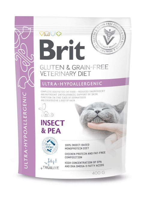 Brit Veterinary Diet Ultra-hypoallergenic Insect & Pea kissalle