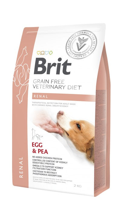 Brit Veterinary Diet Renal Egg & Pea koiralle