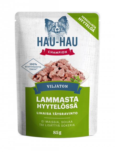 Hau-Hau Champion Viljaton lammasta hyytelössä 85 g