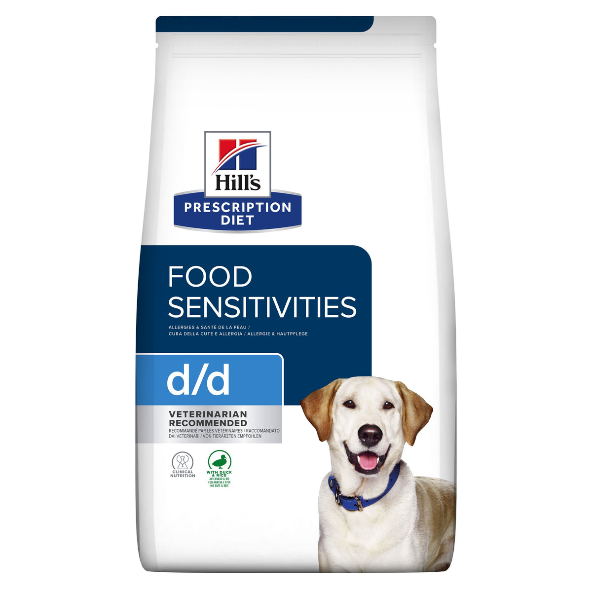 Hill's d/d Food Sensitivities with Duck & Rice koiralle 12 kg