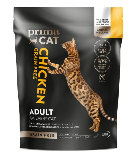 PrimaCat Viljaton Kana aikuisille kissoille