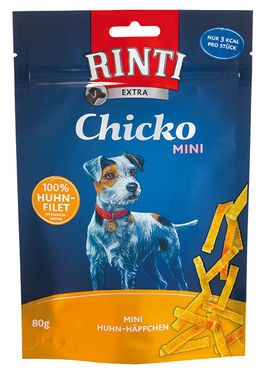 Rinti Extra Chicko Mini rapeita kanaliuskoja koiralle 80 g
