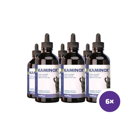 Kaminox kissalle ja koiralle 6 x 60 ml SÄÄSTÖPAKKAUS