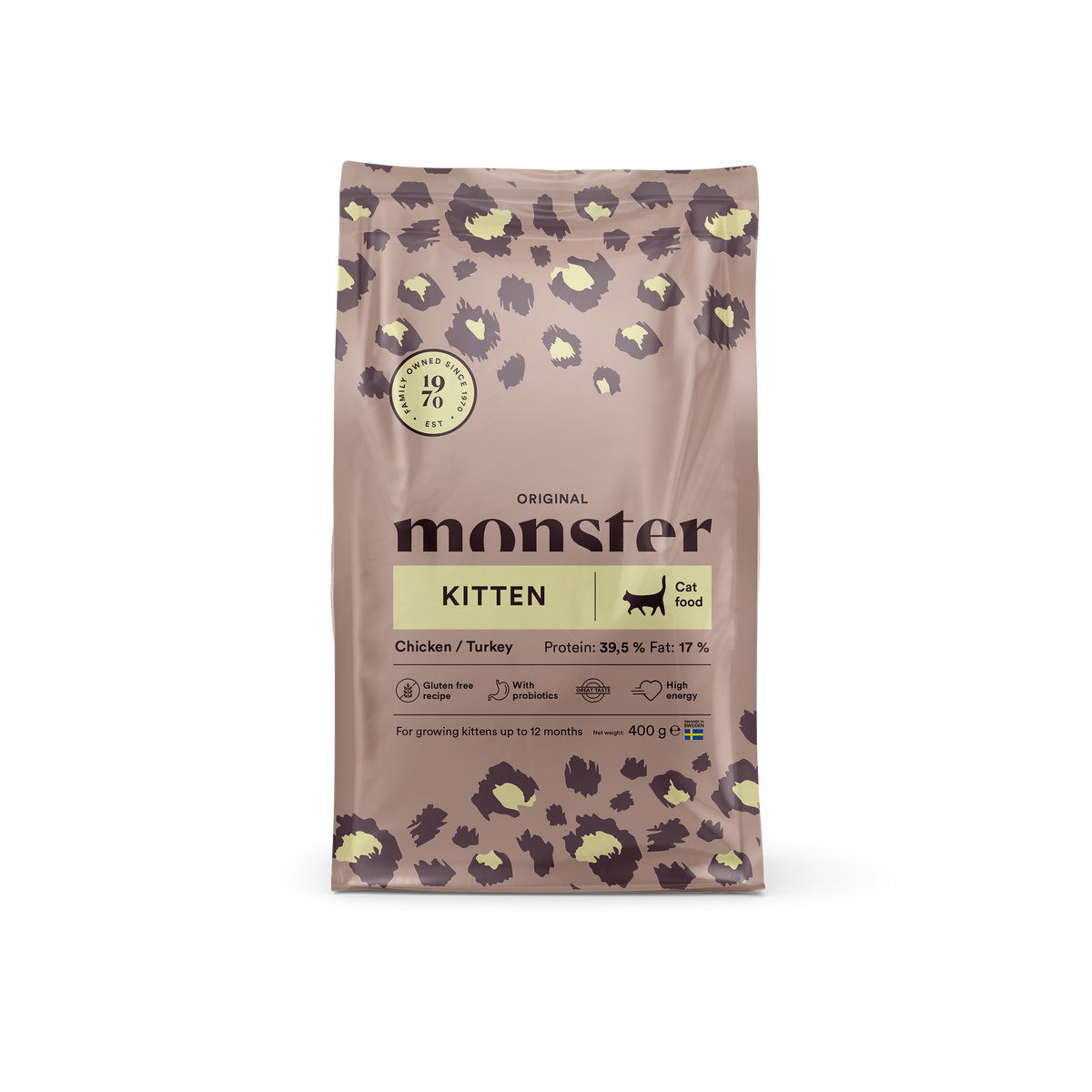 Monster Cat Original Kitten Chicken-Turkey kissalle