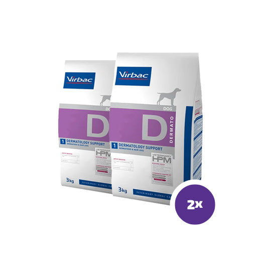 Virbac Veterinary HPM Dermatology Support koiralle 2 x 12 kg TUPLAPAKKAUS