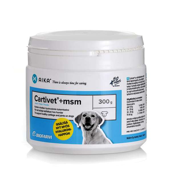 AIKA Cartivet+MSM koiralle 300 g