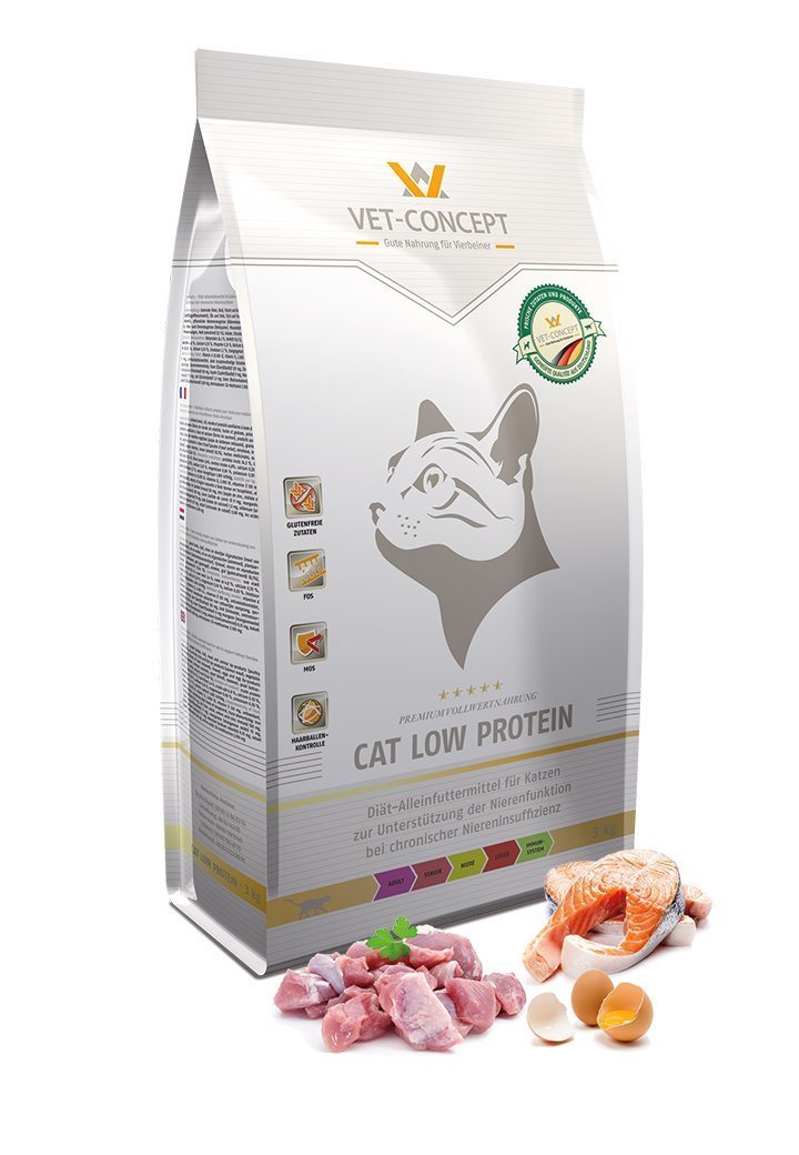 Vet Concept Cat Low Protein kissalle