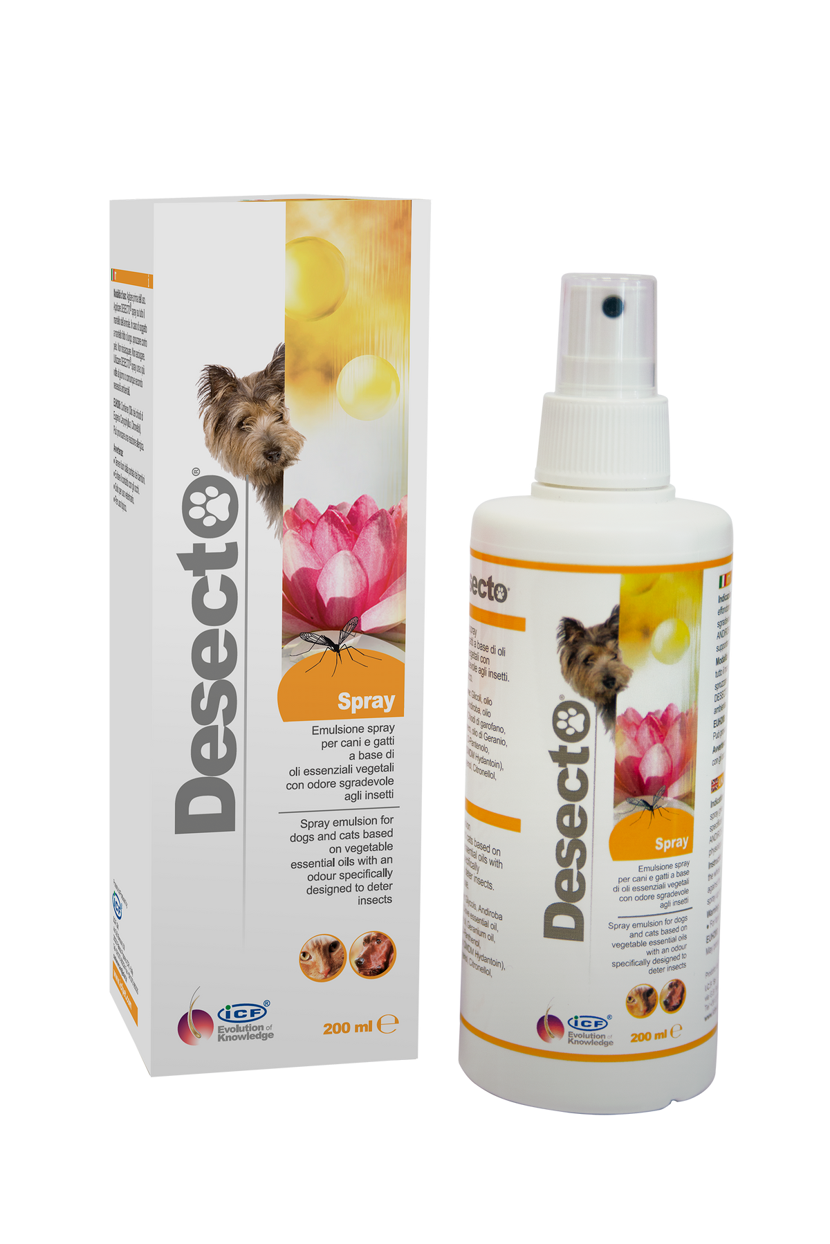 Desecto suihke koirille ja kissoille 200 ml