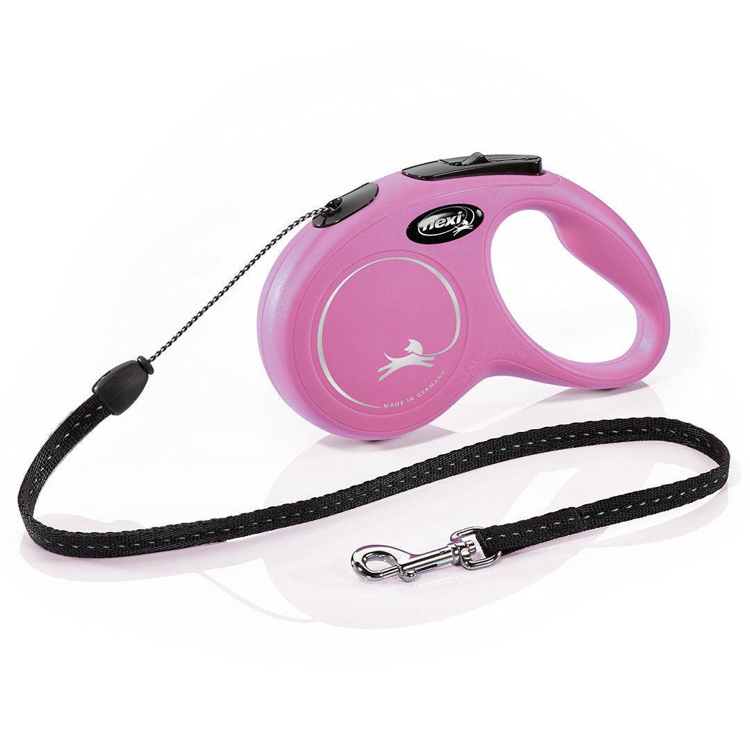 Flexi Classic pyöröpunos pinkki M 5 m