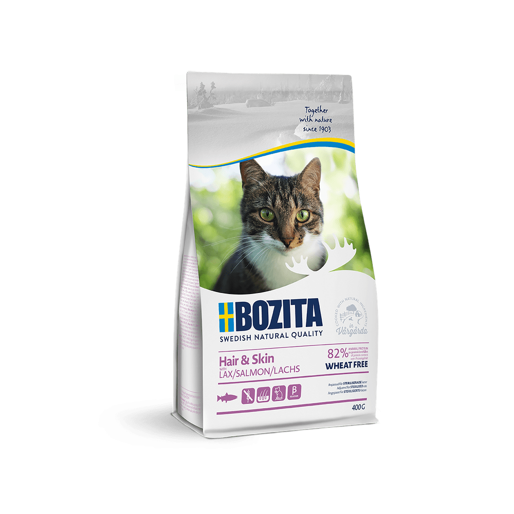 Bozita Hair & Skin Wheat Free Salmon kissalle
