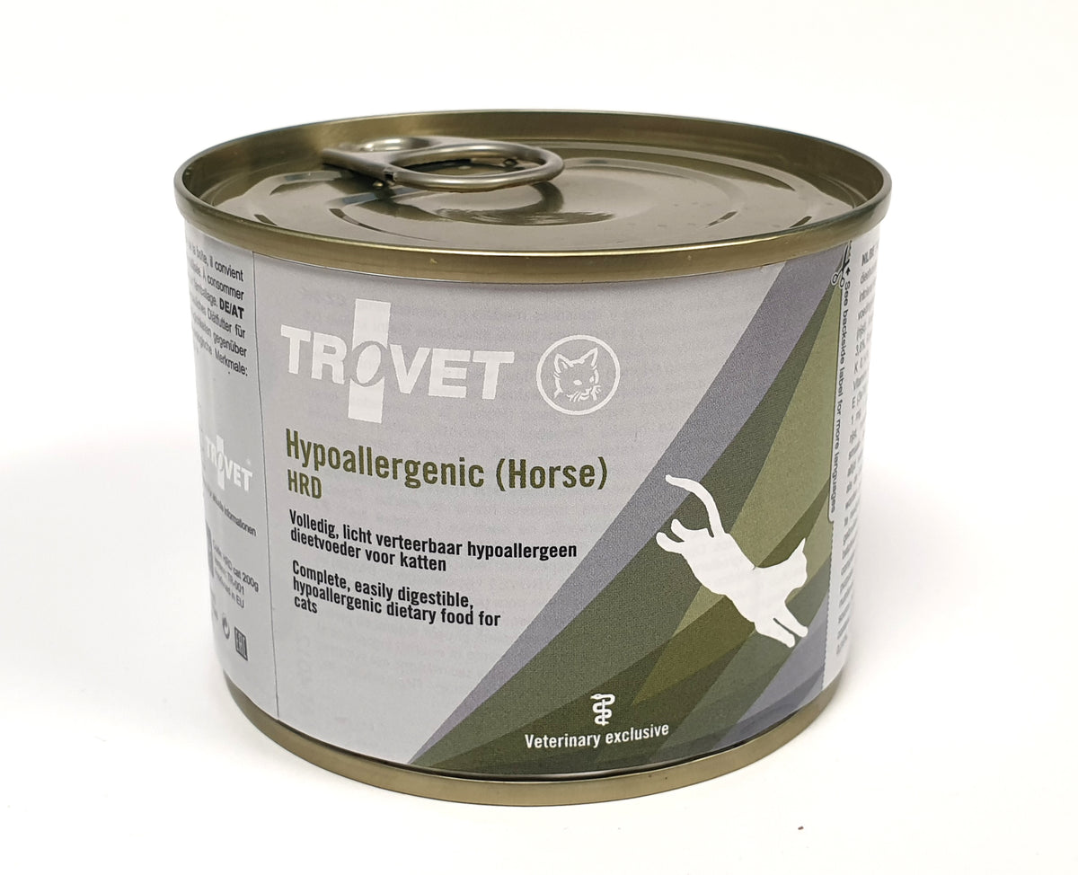 Trovet HRD Hypoallergenic Hevonen-Riisi kissalle 6 x 200 g