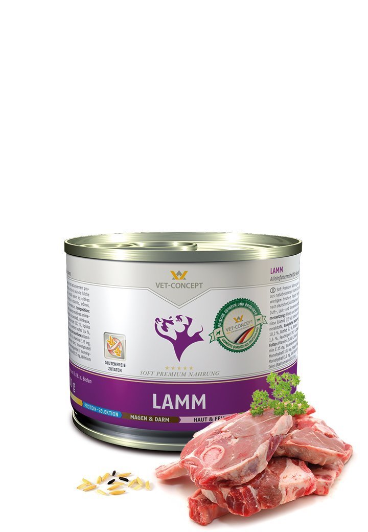 Vet Concept Koiramenu Lamm Lammas