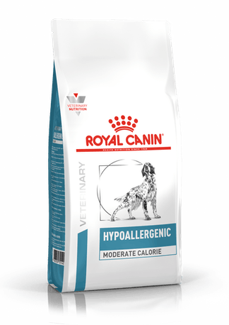 Royal Canin Veterinary Diets Derma Hypoallergenic Moderate Calorie koiran kuivaruoka