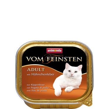 Animonda Vom Feinsten Adult kananmaksa kissalle 100 g MAISTELUPAKKAUS