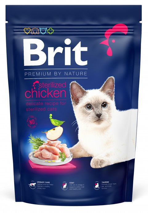 Brit Premium by Nature Kanaa steriloiduille kissoille