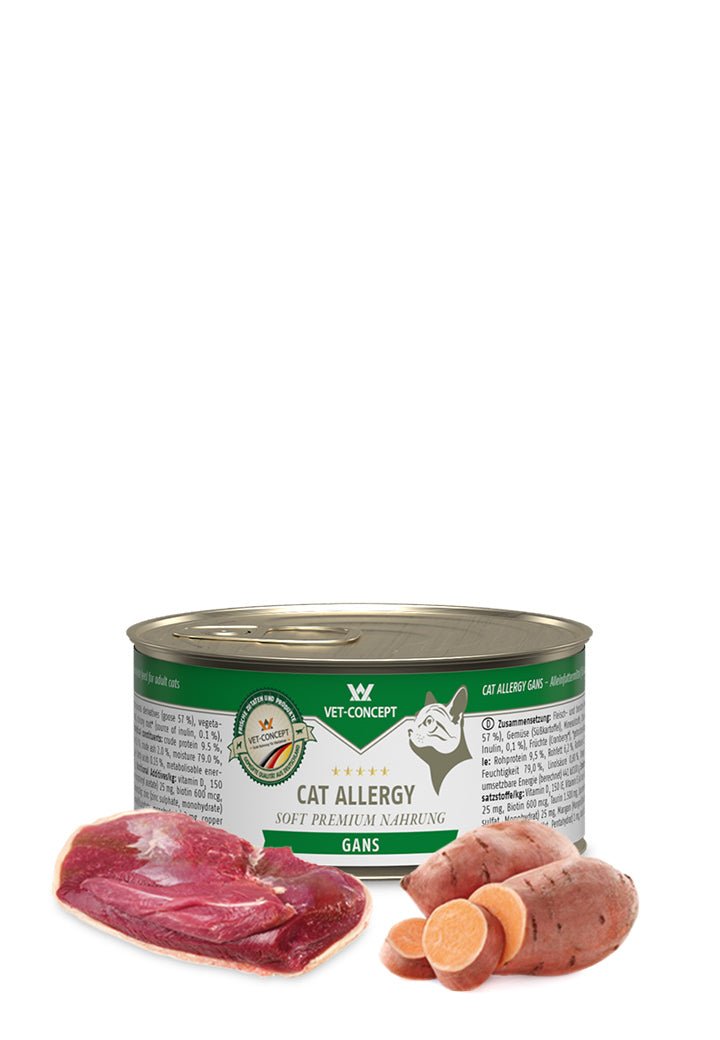 Vet Concept Kissamenu Allergy Gans Hanhi 6 x 100 g