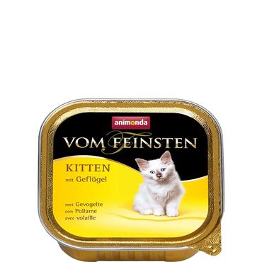 Animonda Vom Feinsten Kitten siipikarja kissalle 100 g MAISTELUPAKKAUS