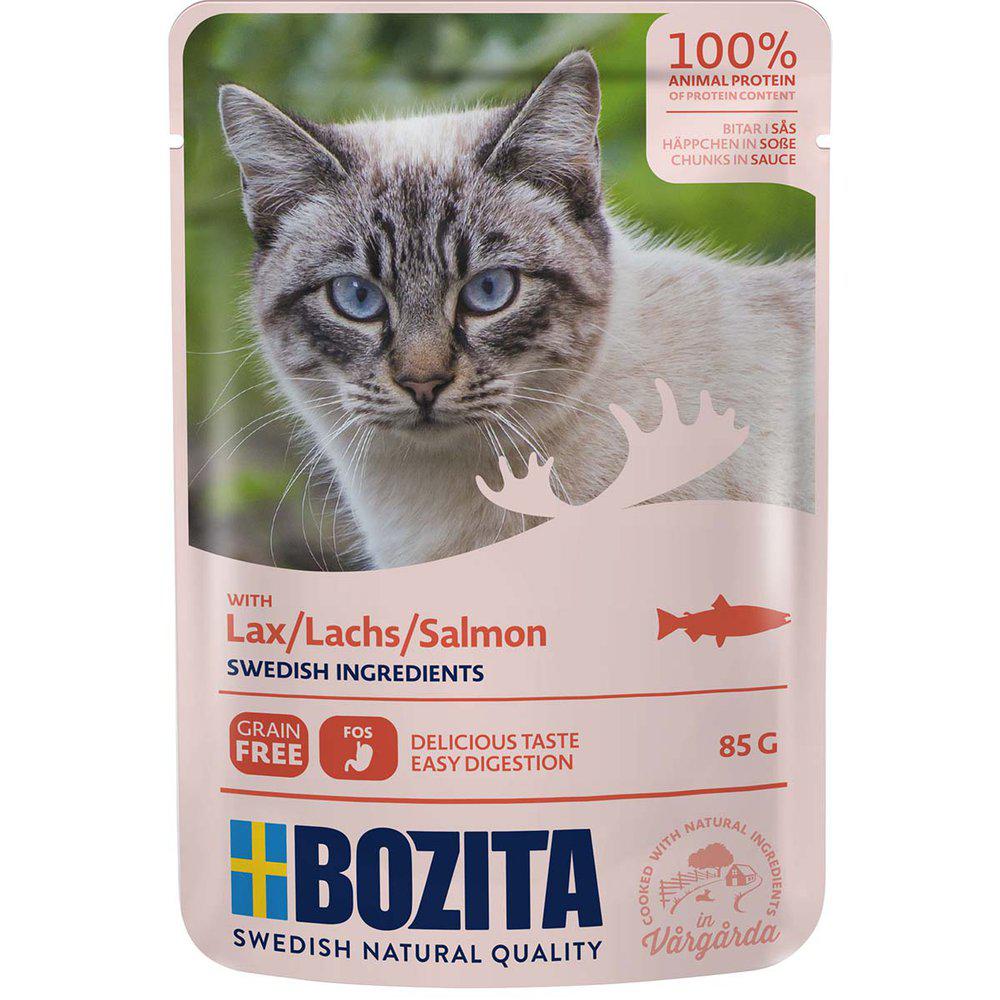 Bozita lohta kastikkeessa kissalle 85 g