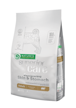 Nature's Protection Superior Care Sensitive Skin & Stomach Adult Small Breed lammas koiralle