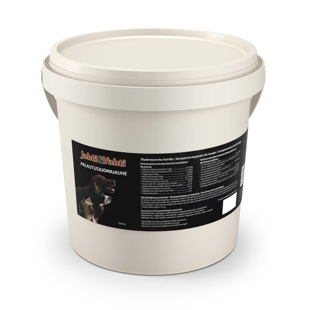 Jahti&Vahti Palautusjuomajauhe 600 g