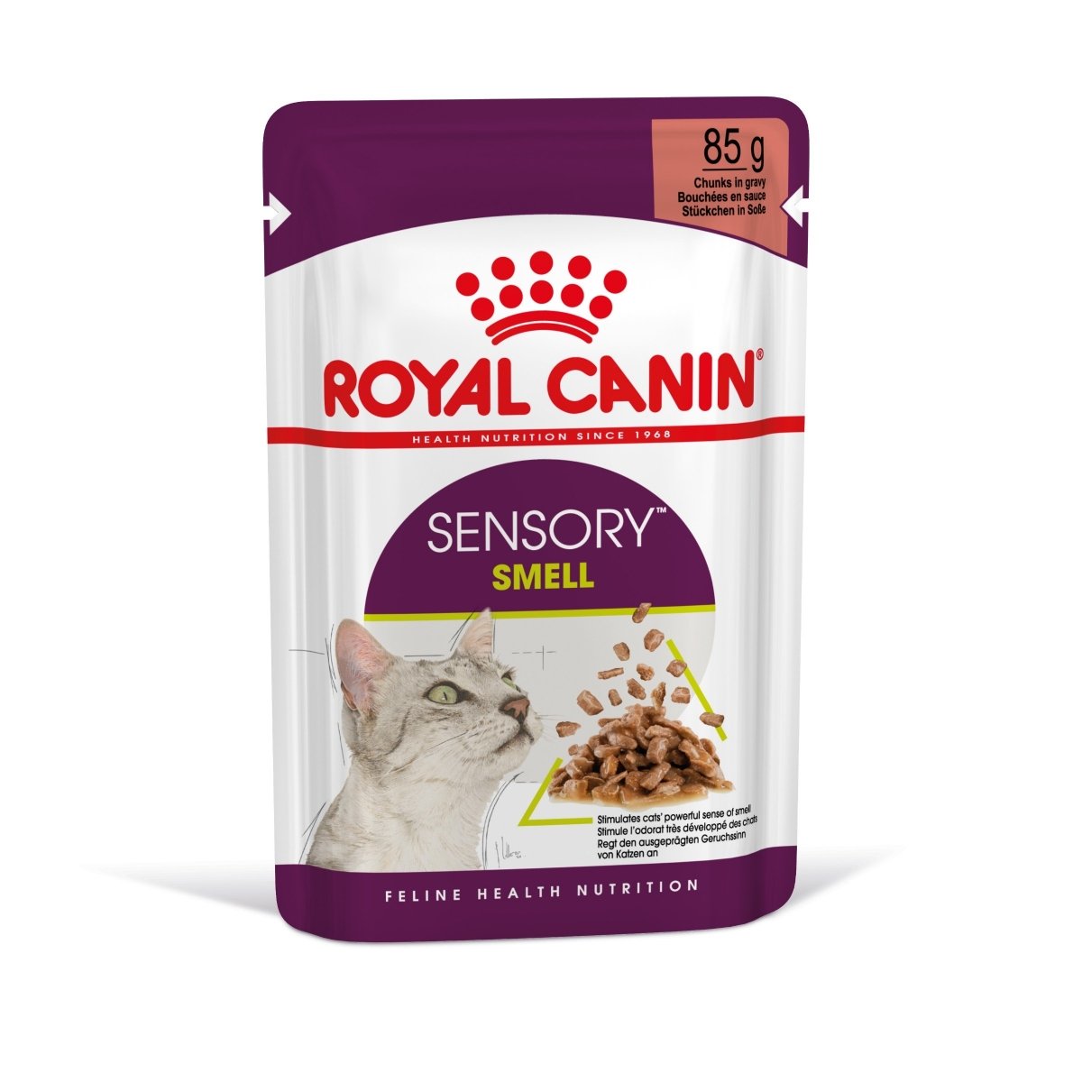 Royal Canin Sensory Smell Gravy kissalle 85 g MAISTELUPAKKAUS