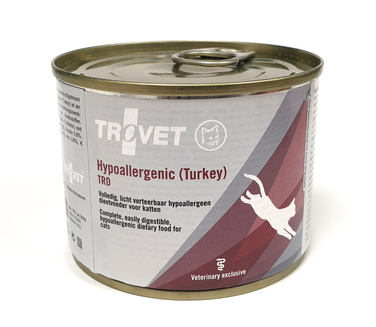 Trovet TRD Hypoallergenic Kalkkuna-Riisi kissalle 200 g MAISTELUPAKKAUS