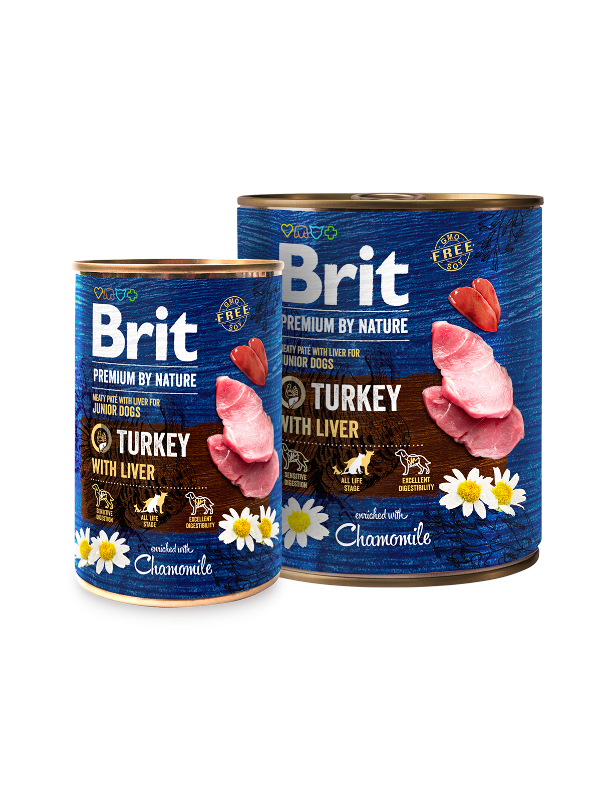 Brit Premium by Nature Kalkkuna-maksa koirille 6 x 800 g