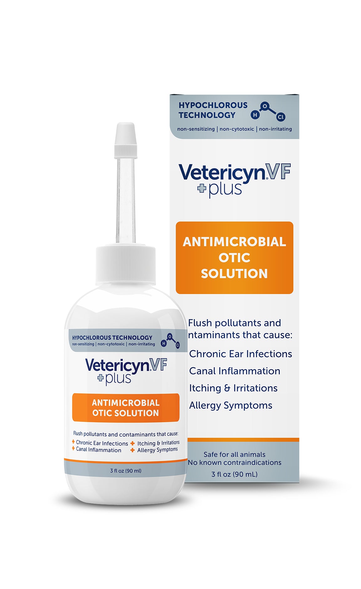 Vetericyn VF+ Antimicrobial Otic Solution 90 ml