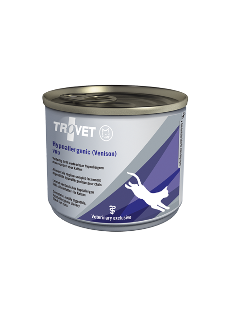 Trovet VRD Hypoallergenic Peura-Riisi kissalle 12 x 200 g
